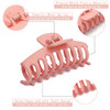 8 Pcs Hair Clips Large Claw Hair Clips for Thick Hair No Slip Strong Hold Big Hair Claw Banana Hair Claw Clips for Women