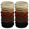Thick Hair Ties No Damage 120 Pcs Elastics for Ponytail Holders for Women Men Girls Hair Styling Accessories 4mm