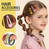 YGDZ Hair Accessories Set Colorful Rubber Bands Cotton Hair Ties Ponytail Holders Hair Clips with Organizer Box for Girl