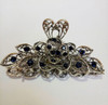 Numblartd Vintage Chic Metal Alloy Rhinestone Large Size Fancy Hair Claw Jaw Clips Pins Women Fashion Retro Flowers Hair