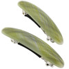 Camila Paris CP3390 French Hair Barrette Clip for Girls Gray Green Small Set of 225 Strong Hold Grip Hair Clips for Wome