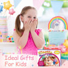200PCS Elastic Hair Ties for Thin Hair Small NoCrease Ponytail Holders for Kids Baby Toddler Multicolor Girl Hair Access