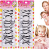 Beauty Town 24PCS Bubble Bead Hair Ties 16mm Ponytail Holders for Girls Kids Colorful Hair Elastics for Braids Styles Cl