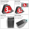 3 Inch Clipper Guards Hair Clipper Guide Combs Premium for Wahl Clippers Mega Cutting GuidesCombs with 8 Cutting Lengths