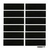 Kenz Laurenz 3 Cotton Headbands Pack Stretch Elastic Yoga Soft and Stretchy Sports Sweatbands Fashion Headband for Teens