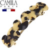 Camila Paris V105 French Hair Barrette Clip for Girls Handmade Flow Metal Clasp Strong Hold Grip Hair Clips for Women No