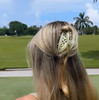Camila Paris CP3393 French Hair Clip for Thick Long Curly Wavy Hair Lime Girls Jaw Clip Strong Hold No Slip Grip Made in