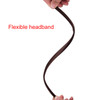 Duufin 30 Pieces Satin Headbands for Girls DIY Craft Headband 1cm Plain Girls Headband Colorful Satin Coverd Headbands 3