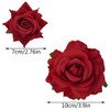Topbuti Rose Hair Clip Flower Hairpin Brooch Floral Clips 4 Pcs Fabric Rose Flowers Hair Clips Mexican Hair Flowers Pin