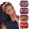 Huachi Wide Headbands for Women Boho Workout Head Bands for Womens Hair African Knotted Non Slip Headwrap Turban Sport Y