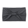 Huachi Wide Headbands for Women Black Stylish Head Wraps Boho Thick Hairbands Large African Sport Yoga Turban Headband H