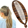 Camila Paris CP3097 French Extra Large Banana Clip Hair Comb Classic Banana Clips Hair for Thick Hair Ponytail Holder In