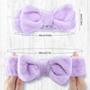 WSYUB Spa Headband 8Pcs Makeup headbandHeadband for Washing Face Shower Skin Care Fluffy Stocking Stuffer for Woman Girl
