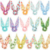 16 Pieces Cute Hair Scrunchies Kawaii Colorful Cute Unicorn Rainbow Mermaid Dog Printing Scrunchy Ponytail Holder Hair T