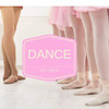 Sportybella Dance Hair Bow with Pink Glitter Ballet Slippers Design 1 Count Hair Accessory for Dance Recitals Dancers an