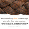 DIGUAN Width 09 inches Synthetic Hair Plaited Headband Braid With Teeth Hair Band Accessories for Women Girl Dark Copper