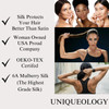 Uniqueology Womens Hair Accessories Clean Girl Aesthetic Thin Hair Scrunchies Small Ponytail Holders and Cute Hair Ties