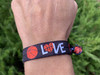 Infinity Collection Basketball Hair Ties Black No Crease Tangle One Size Comfort Fit Hair Accessories for SportsFan 5 Pa