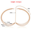 YERTTE Halloween Women Boho Hairband Vintage Layered Chain Head Chain Headpieces Hair Accessories Party Hair Jewelry for
