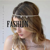 Fdesigner Wedding Head Chain Rhinestone Vintage Bride Headpieces Tassel Boho Bridal Headband Women Hair Accessories for