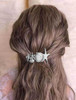 Zeshimb Hair Clip Boho Starfish Hair Barrette Clip Silver Shell Hairpin Starfish Metal Hairclip Vintage Hair Accessory f
