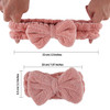 Senkary 4 Pack Makeup Spa Headband Microfiber Bow Towel Soft Fluffy Washing Face Headband for Women Girls Shower Bath Sk