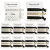 LADY HOME Bride Tribe Accessories Bridesmaid Hair Accessories Wedding Favors or Bachelorette Party Gifts Black