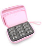 CASEMATIX Clipper Guard Holder With 12 Blade Case Slots Compatible With Oster Andis BaBylissPRO Wahl Metal Blade Holder