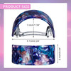 6 Pieces Elegant Hair Accessories for Women Girls and Ladies Rectangle and SemiCircle Barrettes Tortoise Shell Clips wit