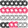 24 Pcs Cheer Scrunchie Cheer Hair Accessories Cheerleading Gifts for Cheerleading Hair Ties Cheerleading Elastics for Ch