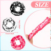 24 Pcs Cheer Scrunchie Cheer Hair Accessories Cheerleading Gifts for Cheerleading Hair Ties Cheerleading Elastics for Ch