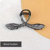 Rose Metal Hair Claw Clips 1Pc Flower NonSlip Hair Claw for ThinThick Hair Fashionable Hair Styling Accessory for Women