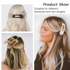 Flat Hair Clips Large Claw Clips Flat Claw Clips for Women Lay Down Hair Clip for Thin Thick Hair Alligator Hair Clips f