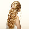 HINZIC 5Pcs Flowers Tassel Hair Pins Set Crystal Rhinestone Pearl Hair Stick Chinese Hanfu Traditional Wedding Classical