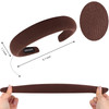 Ondder Assorted Padded Headbands for Women and Girls Fashion Solid Color Wide Turban Hair Accessories Diademas Para Muje