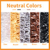 YGDZ Elastic Hair Bands 5 Colors 600 pcs Hair Ties Mini Hair Rubber Bands Elastic Hair Ties for Girl Ponytail Holders Ha
