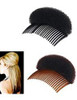 2Pices1Black1Brown Women Bump It Up Volume Hair Base Styling Clip Stick Bum Maker Braid Insert Tool Hair Styler Party Ha
