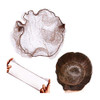 YANTAISIYU 100 Pcs Hair Net 20 Inch Invisible Elastic Mesh Wig nets for Hair Bun Food Service Bulk PackingBrown