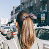 Yaomiao 12 Pieces Bow Hair Scrunchies Bunny Ear Scrunchies for Bow Silk Bowknot Bobbles Elastic Hair Ties Ropes Ponytail