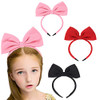 MXXGMYJ Women Big Bows Headbands Bow Headband Hairbands for Women Girls Bow Hair Hoop Birthday Halloween Christmas Party