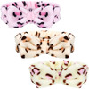 Hicarer 3 Pcs Towel Headbands for Women Headband for Washing Face Facial Hair Band Skincare Microfiber Bowtie Headband M