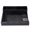 FRCOLOR Clipper Organizer for Barber with MultiCompartment PushCut Storage Box and Clipper Guard Holder Salon Station Ha