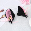 Black Hairpins Fluffy Headwear Make Up Anime Bow Cosplay Plush Bell Girl Lolita Hair Clip Head Hoop Hair Accessories Cat