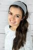 Kenz Laurenz Soft and Stretchy Elastic Cotton Headbands Pack of 12 Teal