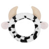 Huachi Cow Hairband for Washing Face Soft Microfiber Spa Headband for Women Girls Cute Animal Print Facial Cleansing Hea