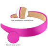 Wecoe 10pcs Satin Hairband 13 Inch Wide Headbands for Women and Girls Non Slip Fashion Hair Accessories Diy Holiday Hair