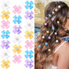 Wecoe Hair Clips Set 20 Pcs Cute Bling Hair Accessories for Kids Toddlers Girls Women White Yellow Purple Pink Blue Mini