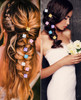 Wecoe Hair Clips Set 20 Pcs Cute Bling Hair Accessories for Kids Toddlers Girls Women White Yellow Purple Pink Blue Mini