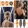 Chuangdi 12 Pcs Banana Clips Hair Clips for Women Classic Clincher Double Combs Large Fishtail Hair Banana Ponytail Hold