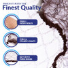 ZefeqCo 100Pcs Brown Hair Net 24 Invisible Hair Nets for Women and Men Perfect for Hair Bun Sleeping Kitchen Food Servic